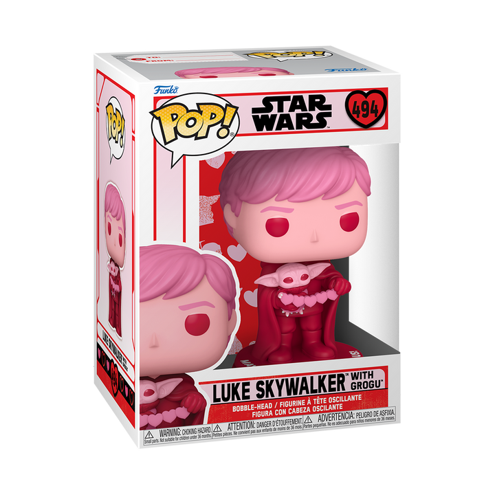 Star Wars Luke & Grogu Valentines Funko POP! Vinyl Figure