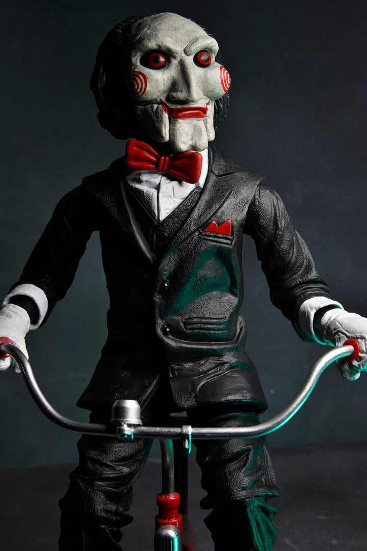 NECA Saw Billy the Puppet on Tricycle 12" Action Figure With Sound