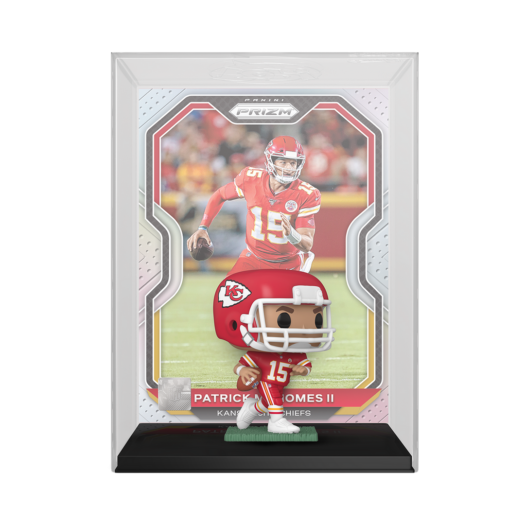 Patrick Mahomes NFL Kansas City Chiefs Trading Card Funko Pop! Vinyl Figure *Exclusive