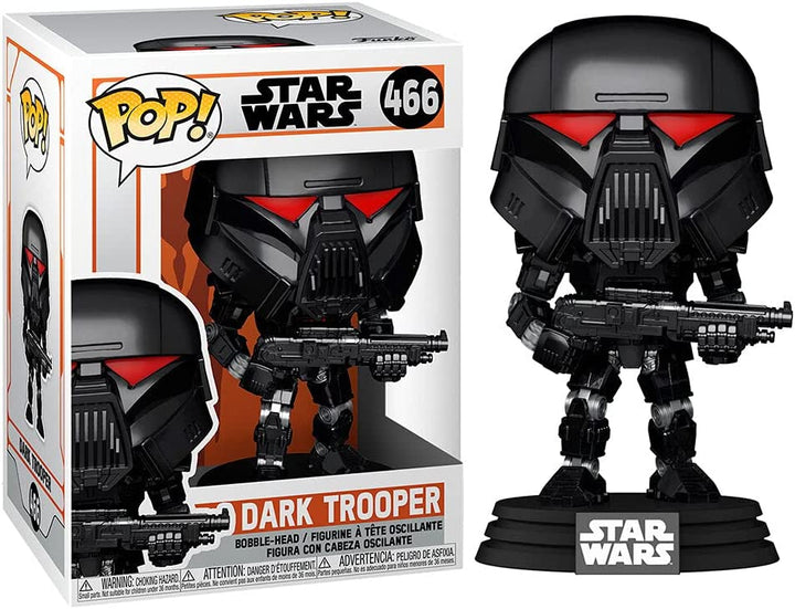Star Wars The Mandalorian Dark Trooper Funko Pop! Vinyl Figure
