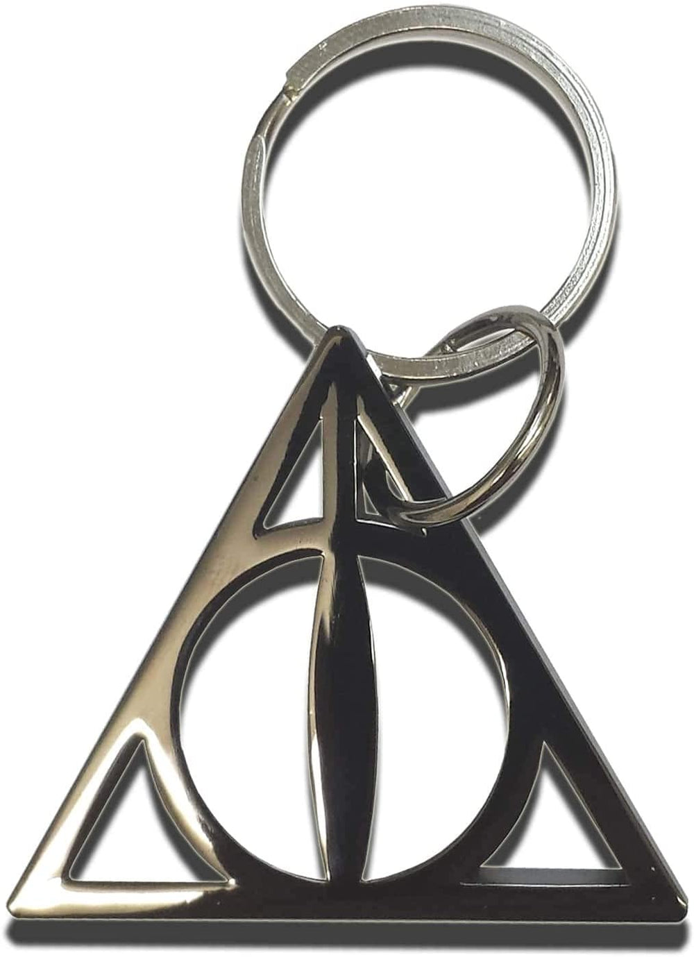 Harry Potter Officially Licensed Deathly Hallows Keychain, Infinity Collectables