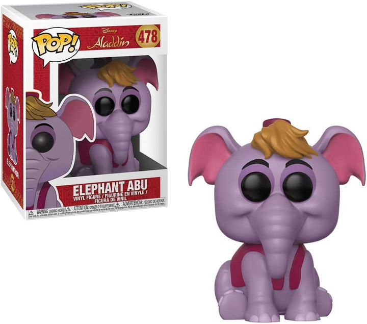 Elephant Abu Disney Aladdin Pop! Vinyl Figure, Infinity Collectables