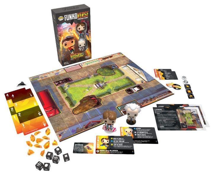 Funkoverse Back to the Future Strategy Game (2 Pack)