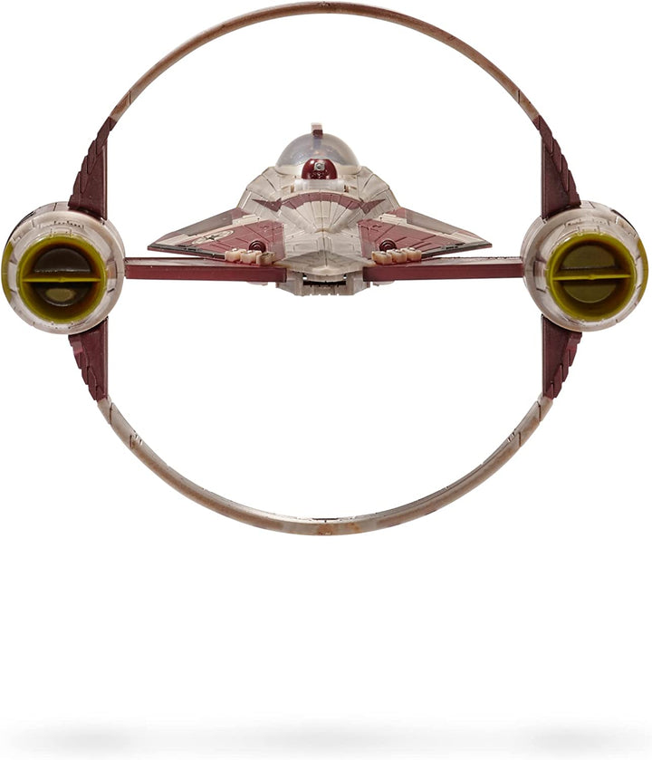 Star Wars 5" Micro Galaxy Squadron - Obi-Wan Kenobi’s Jedi Starfighter Vehicle and Figures