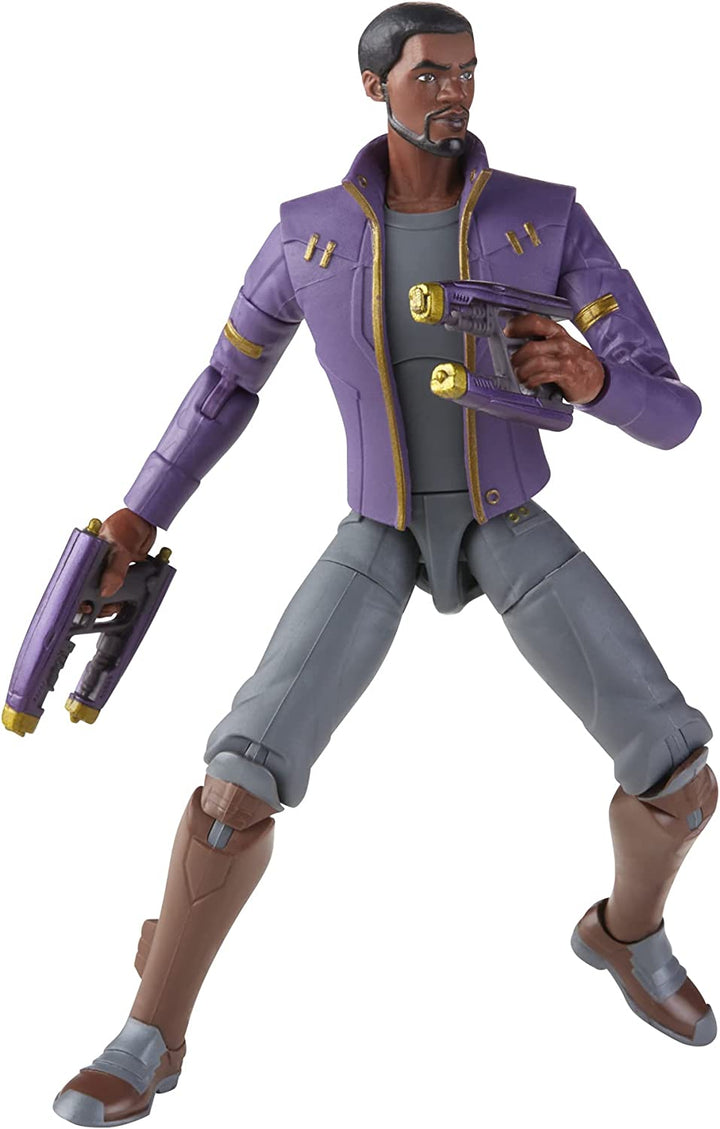 Hasbro Marvel Legends Series T'Challa Star-Lord What If 6" Action Figure, Infinity Collectables