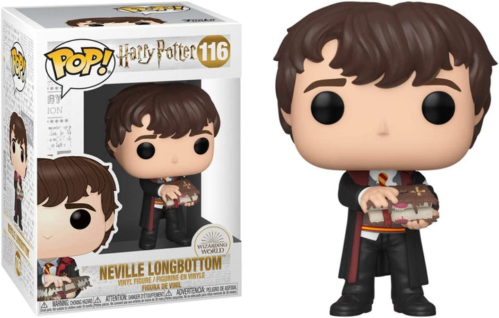 Harry Potter Neville with Monster Book Pop! Vinyl Figure