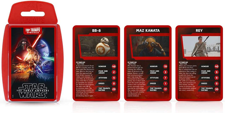 Star Wars The Force Awakens 21 Top Trumps Card Game
