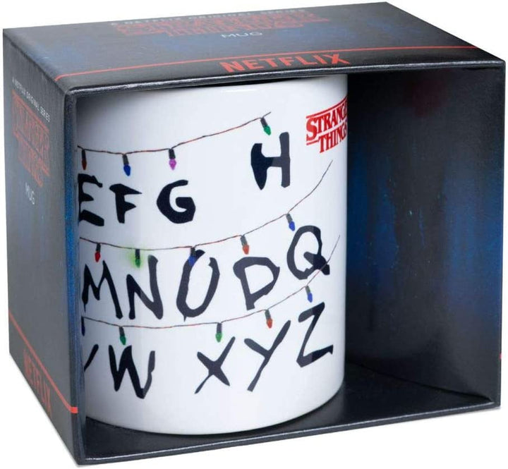 Stranger Things Alphabet Lights Ceramic Mug