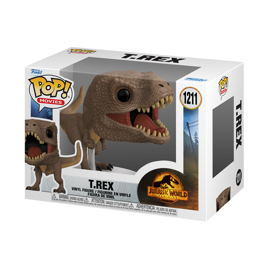 Jurassic World Dominion T-Rex Funko Pop! Vinyl Figure, Infinity Collectables