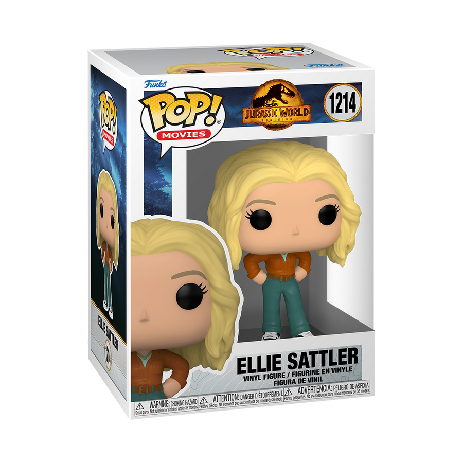 Jurassic World Dominion Ellie Sattler Pop! Vinyl Figure, Infinity Collectables