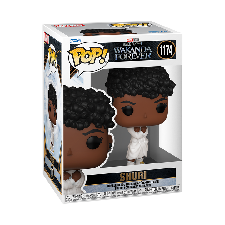 Marvel Black Panther Wakanda Forever Shuri (White Dress) Funko Pop! Vinyl