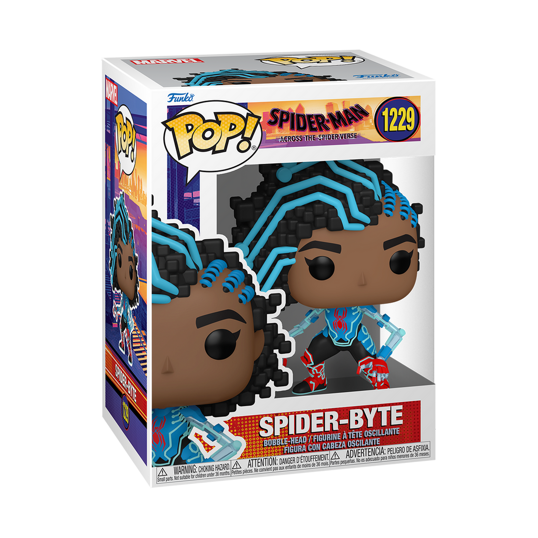 Spider-Byte Spider-Man Across the Spider-Verse Funko Pop! Vinyl Figure
