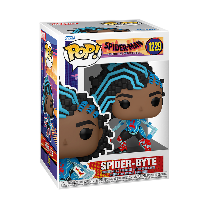 Spider-Byte Spider-Man Across the Spider-Verse Funko Pop! Vinyl Figure