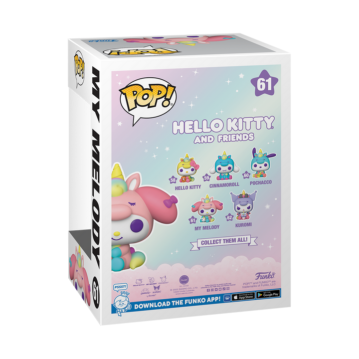 Sanrio Hello Kitty My Melody Funko Pop! Vinyl