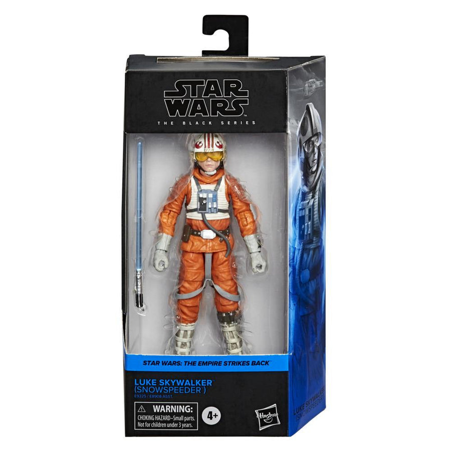 Hasbro Star Wars The Black Series Luke Skywalker (Snowspeeder) The Empire Strikes Back Action Figure, Infinity Collectables