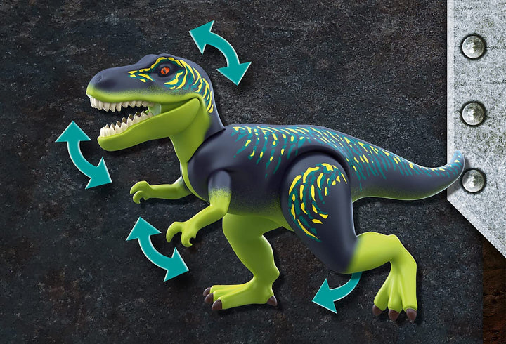Playmobil 70624 Dino Rise T-rex Battle Of The Giants Playset