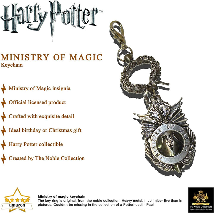 Harry Potter Officially Licensed Ministry of Magic Keychain, Infinity Collectables