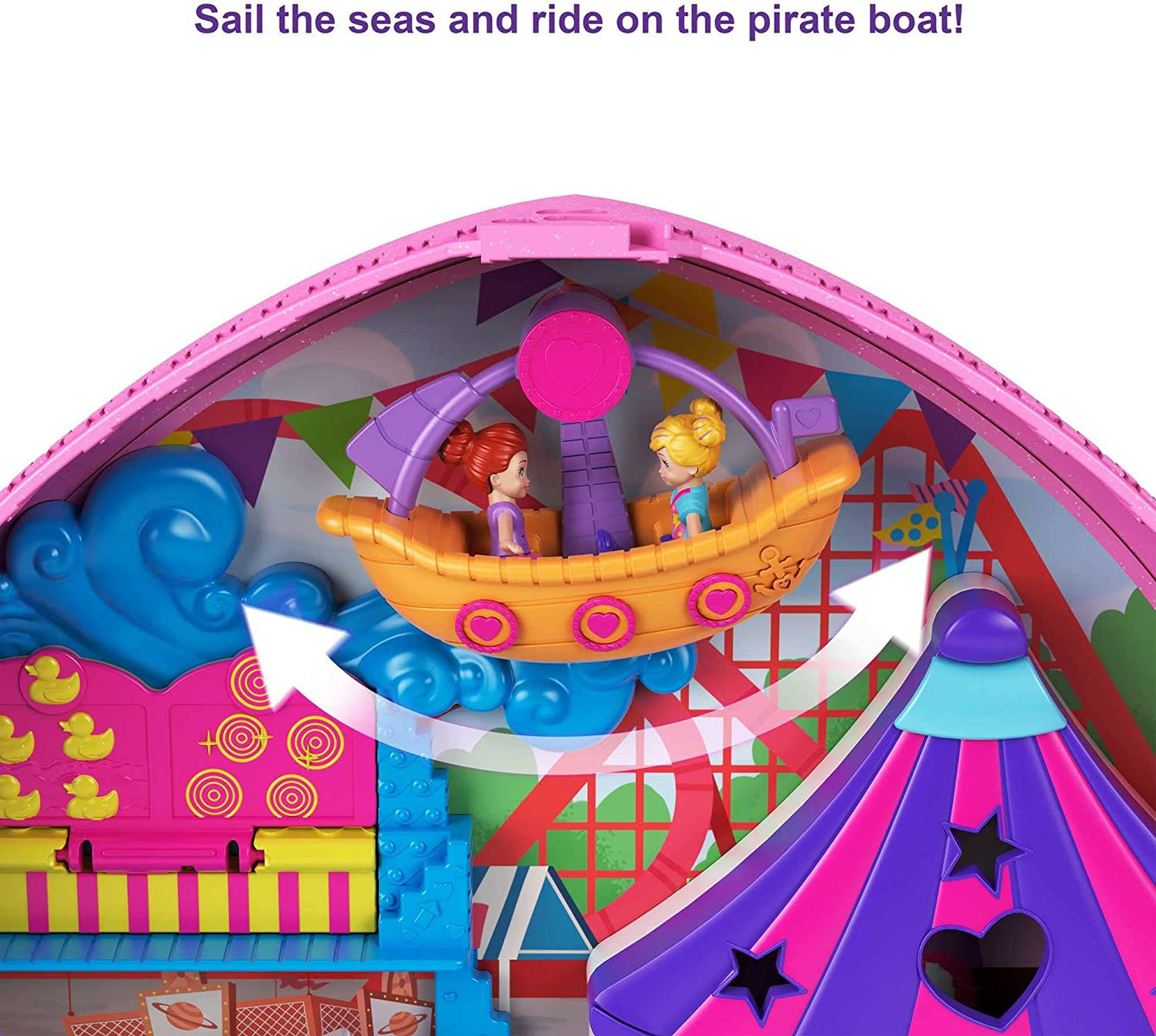 Polly Pocket Tiny Mighty Backpack Compact Playset