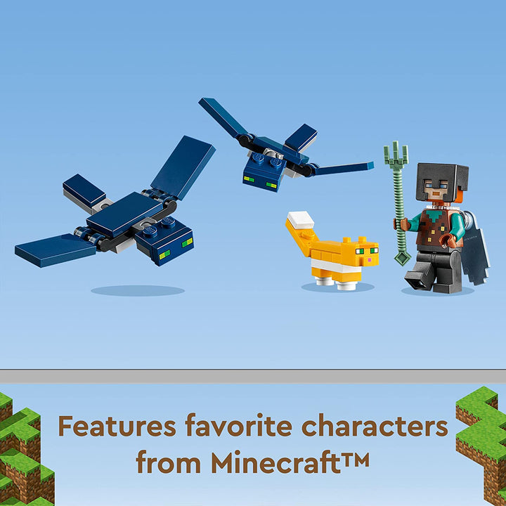 LEGO Minecraft 21173 The Sky Tower Building Set, Infinity Collectables