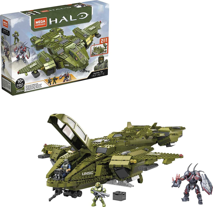 Mega Construx Halo Pelican Inbound Vehicle, Infinity Collectables