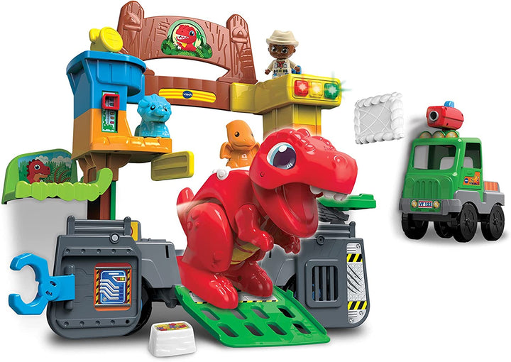 VTech Toot-Toot Friends 2-In-1 Dinosaur Park Playset