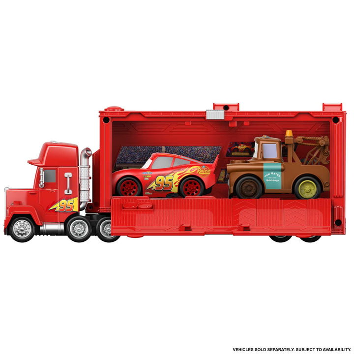 Disney Pixar Cars Track Talkers Chat & Haul Mack Hauler Playset