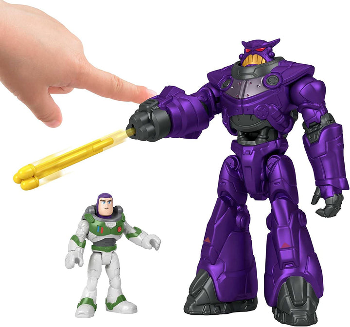 Disney Pixar Lightyear Imaginext Battle Blast Zurg with Buzz