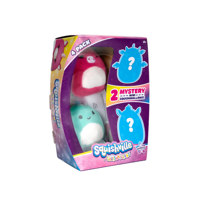Squishville Mini-Squishmallow 4 Pack - Fantasy Squad