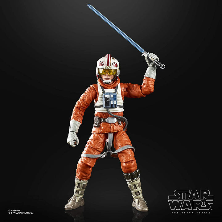 Hasbro Star Wars The Black Series Luke Skywalker (Snowspeeder) The Empire Strikes Back Action Figure, Infinity Collectables