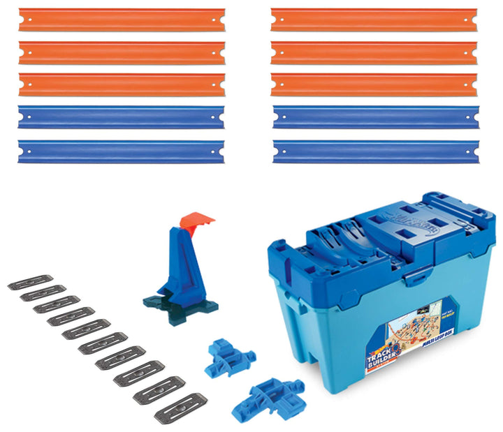 Hot Wheels Track Builder Multi Loop Stunt Box