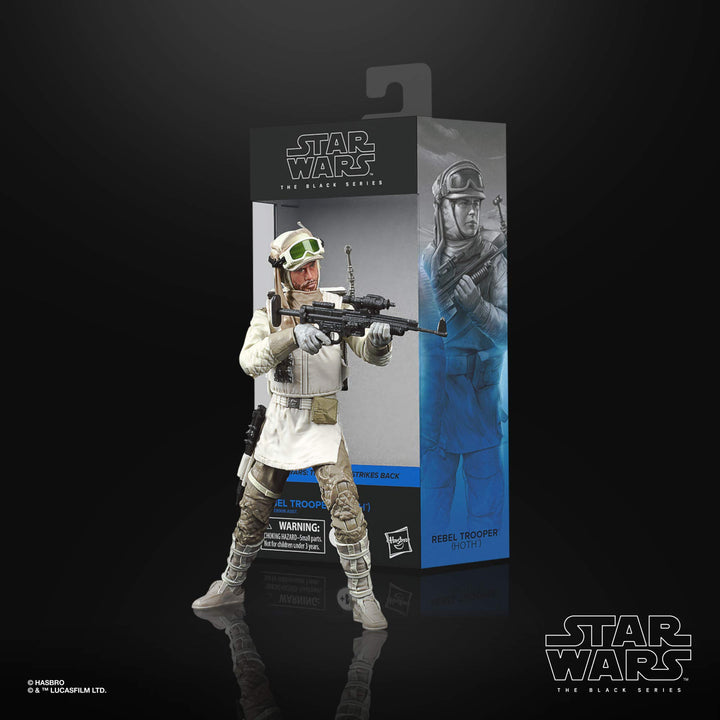 Star Wars The Black Series Rebel Trooper (Hoth) 6 Inch Action Figure *Discontinued Figure