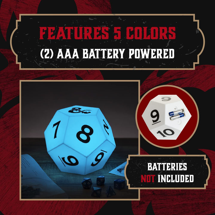 Dungeons and Dragons D12 Light