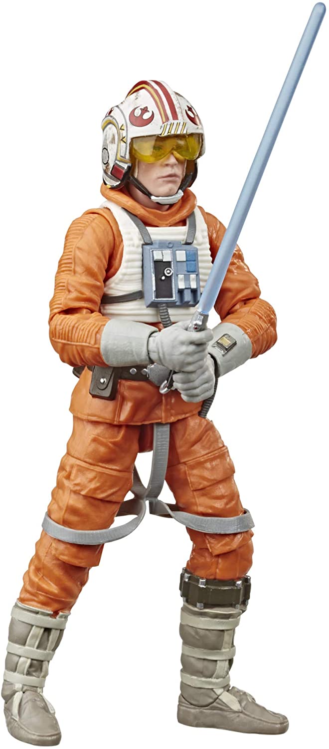 Hasbro Star Wars The Black Series Luke Skywalker (Snowspeeder) The Empire Strikes Back Action Figure, Infinity Collectables