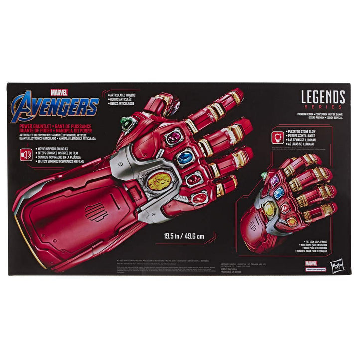 Marvel Legends Series AVENGERS: Endgame Power Gauntlet Articulated Electronic...