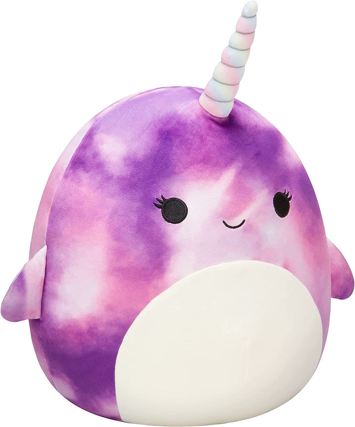Squishmallows 12" Plush - Nabila the Purple Narwhal