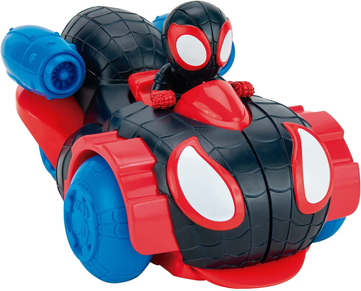 Marvel's Spidey and His Amazing Friends Quick Shot 2 in 1 Vehicle - Miles Morales