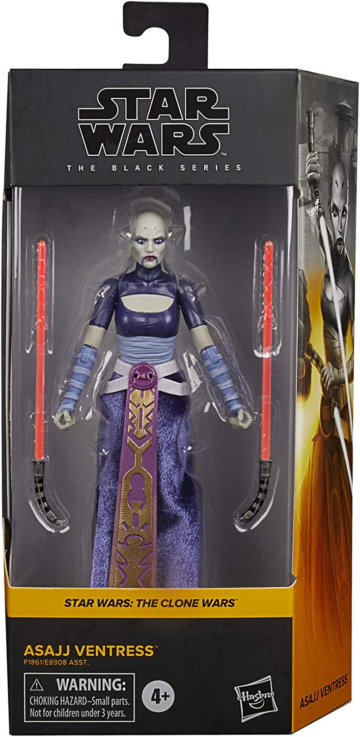 Hasbro Star Wars The Black Series Asajj Ventress, Infinity Collectables