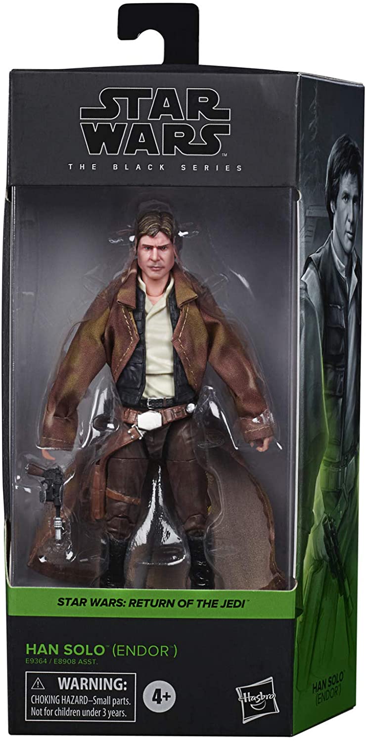 Hasbro Star Wars The Black Series 6" Han Solo (Return of the Jedi) Figure, Infinity Collectables