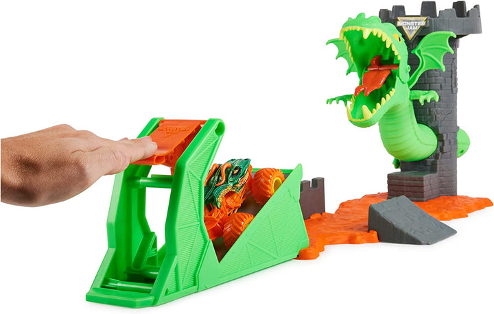 Monster Jam Dueling Dragon Playset