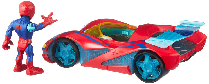 Playskool Heroes Super Hero Adventures Marvel Spider‑Man Web Racer 5" Scale Action Figure