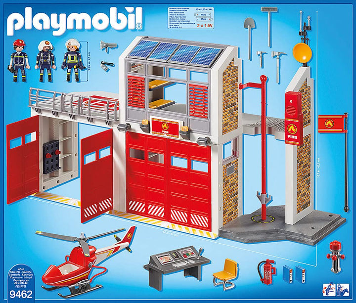 Playmobil City Action 9462 Fire Station with Fire Alarm