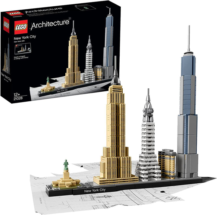 LEGO 21028 Architecture New York City: Skyline Building Set, Infinity Collectables