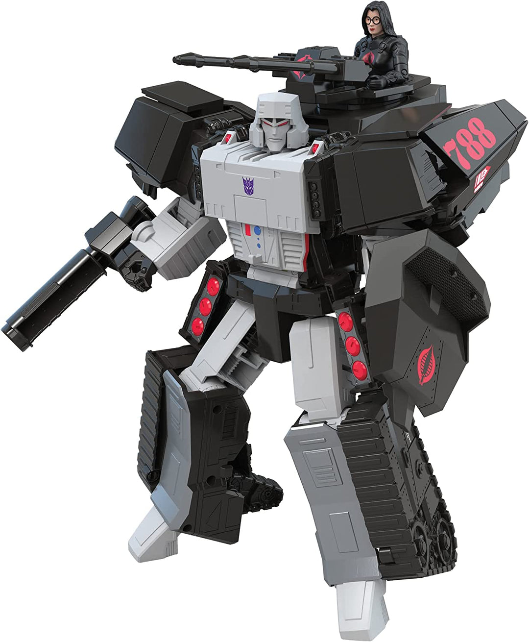 Transformers Collaborative G.I. Joe Mash-Up Megatron H.I.S.S. Tank and Baroness
