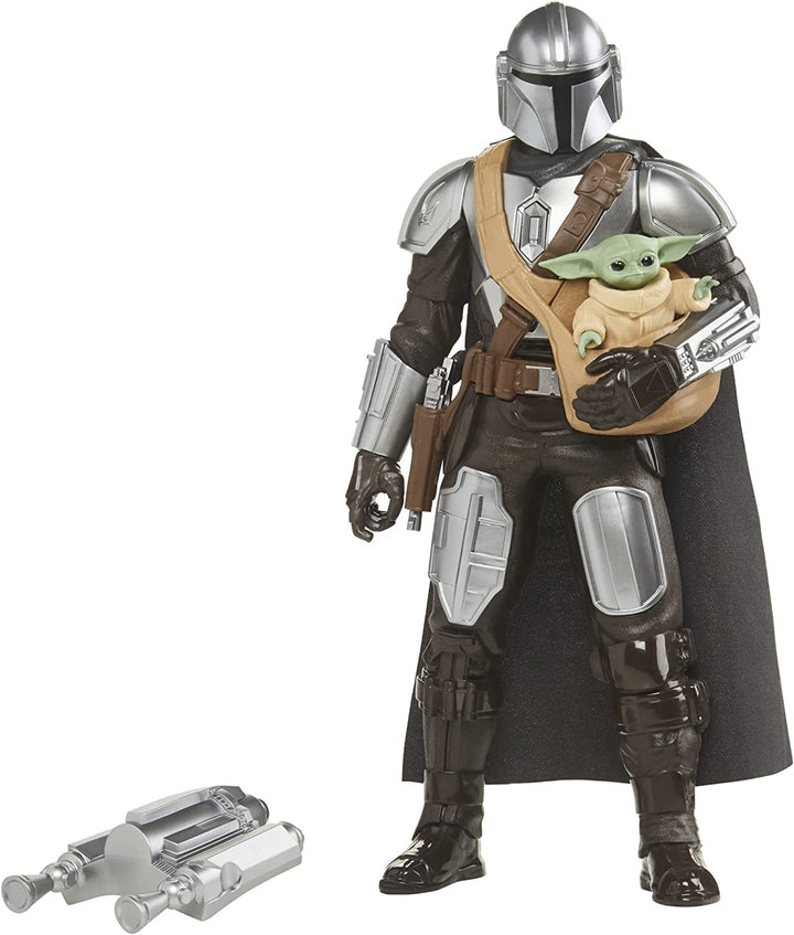 Star Wars: The Mandalorian 12" Electronic Action Figure - The Mandalorian and Grogu, Infinity Collectables