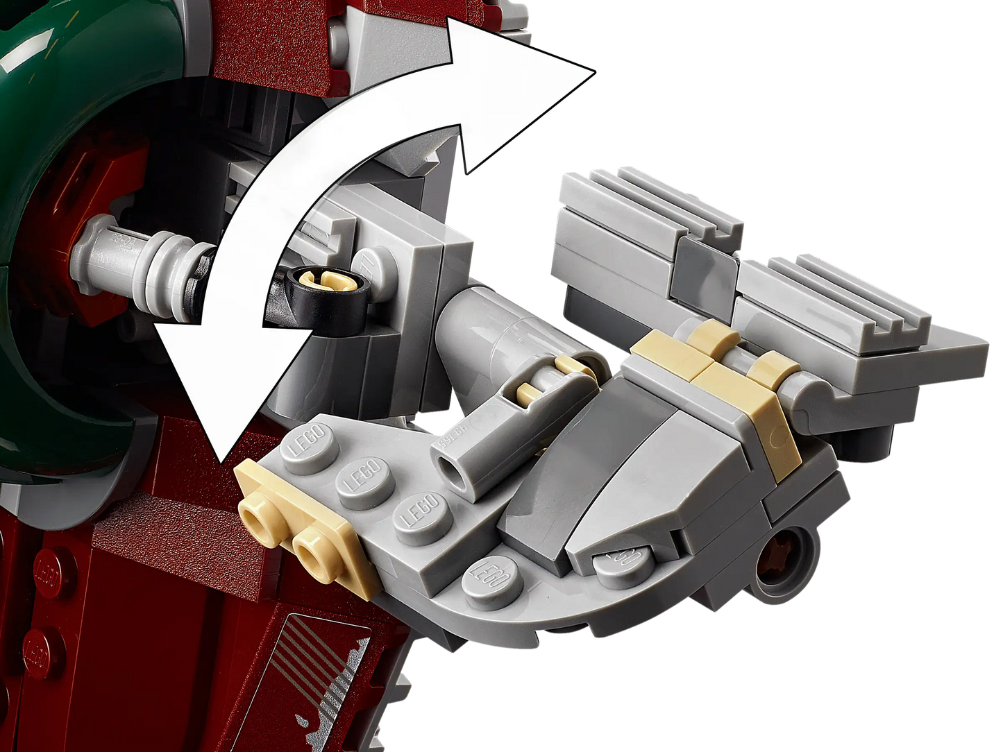 LEGO Star Wars 75312 Boba Fett’s Starship Set