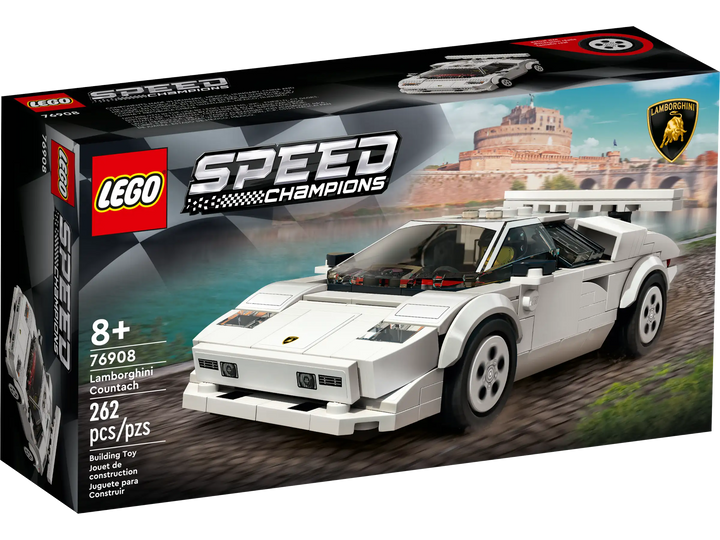 LEGO 76908 Speed Champions Lamborghini Countach Race Car