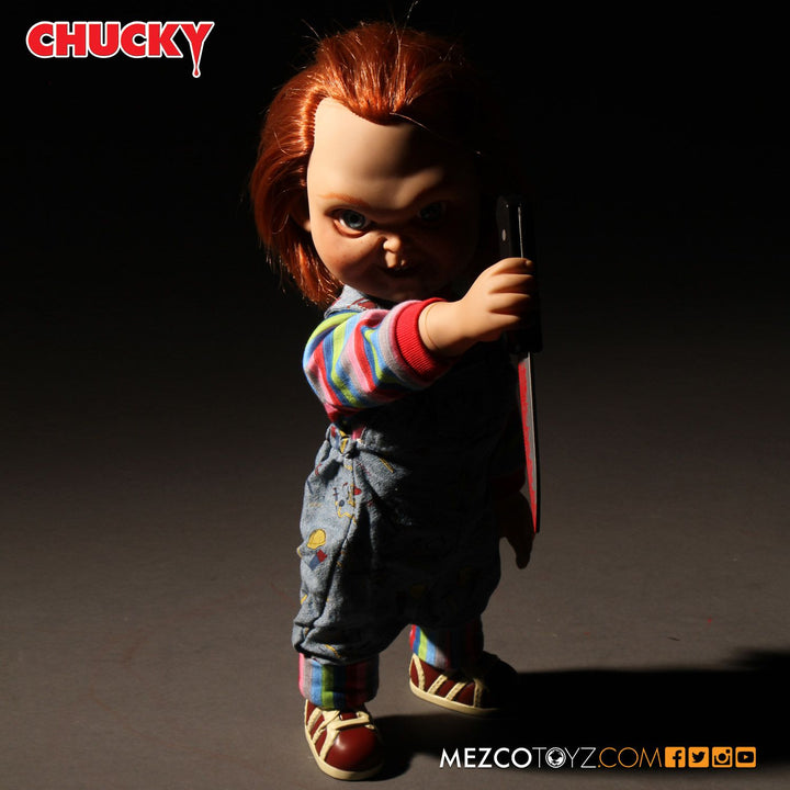 Chucky “Evil Face” 15" Scale Figure With Sound *Exclusive