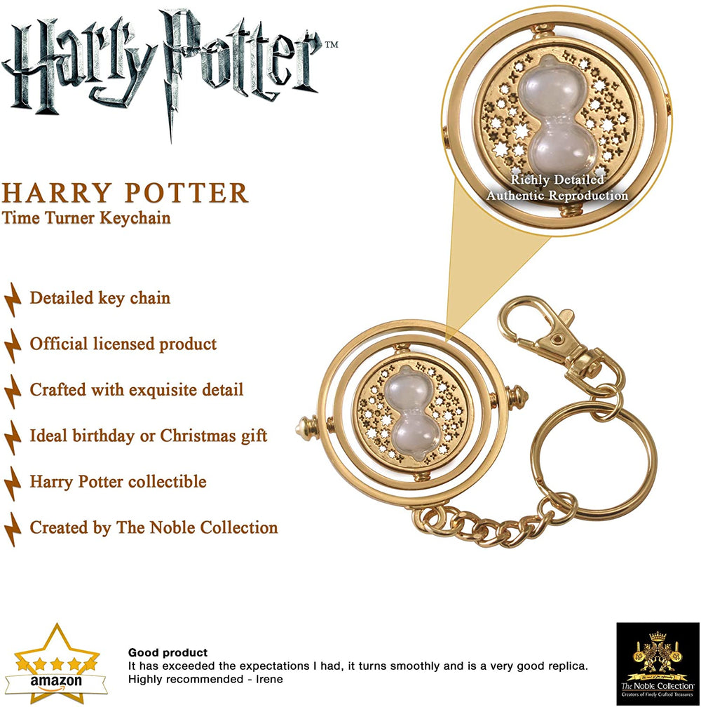 Harry Potter Officially Licensed Time Turner Keychain, Infinity Collectables