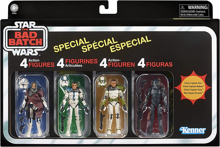 Star Wars The Vintage Collection The Bad Batch Special 4-Pack