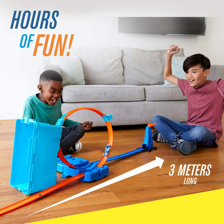 Hot Wheels Track Builder Multi Loop Stunt Box